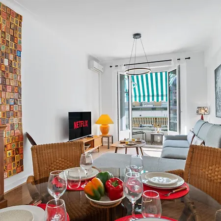 דירה Pampam - L'evasion Lumineuse & Pleine De Charme ניס